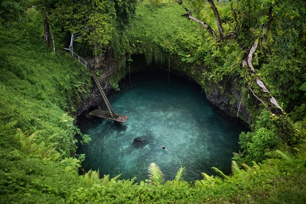 Fresh water lake